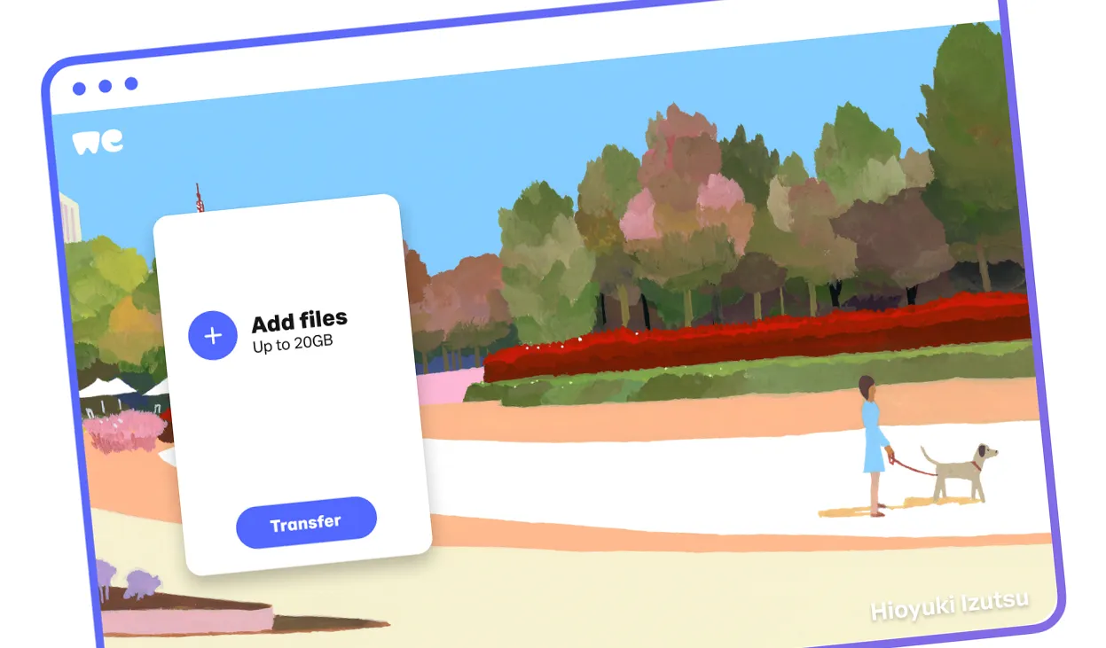 wetransfer pressroom download