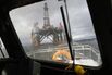 oil rig north sea