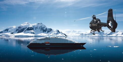A rendering of the Scenic Eclipse, scheduled to debut in 2018.