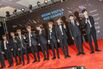 Wanna One appears on the red carpet at KCON Los Angeles in August 2017.&nbsp;