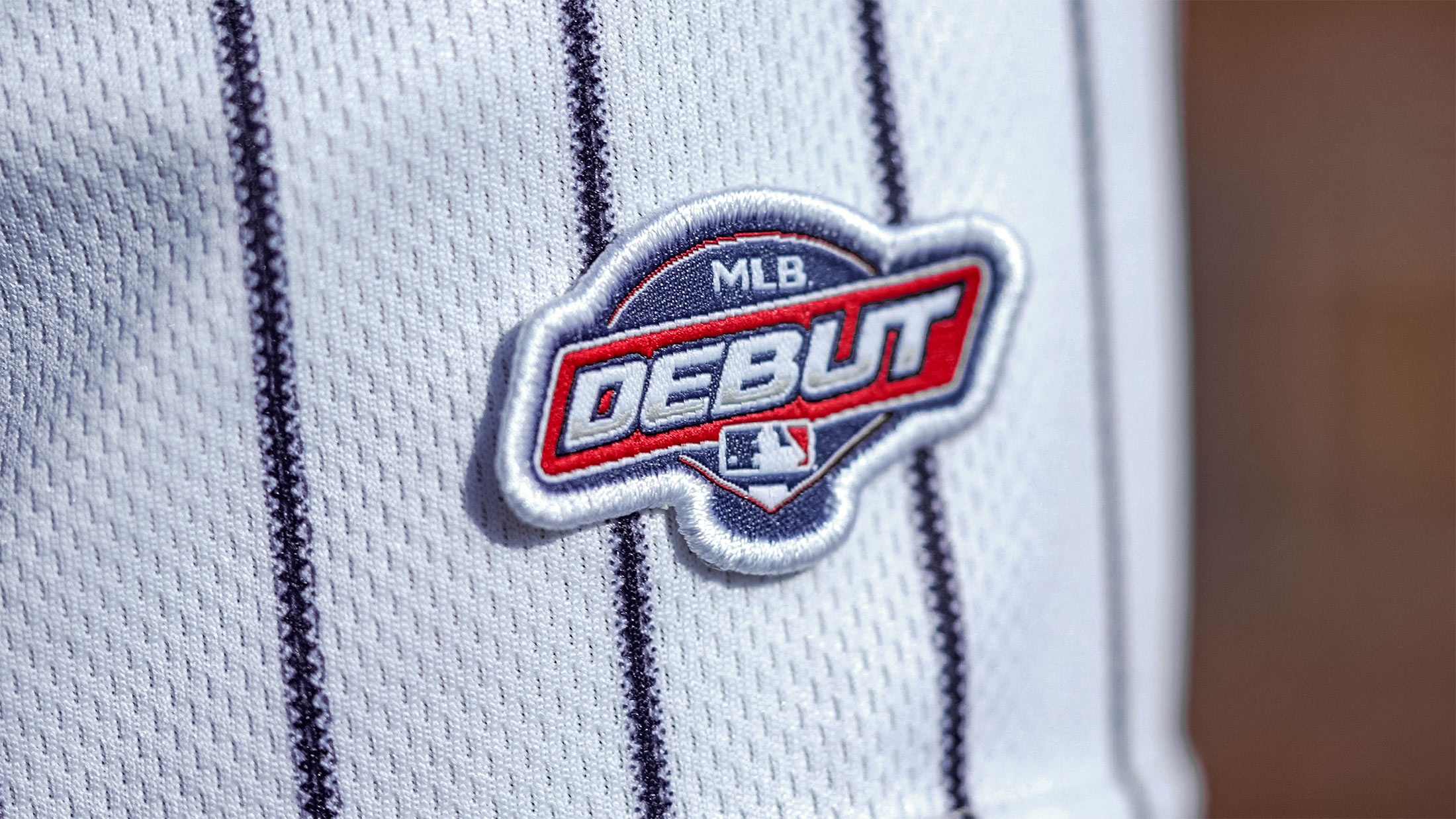 A patch marks the spot — for players debuting in Major League Baseball