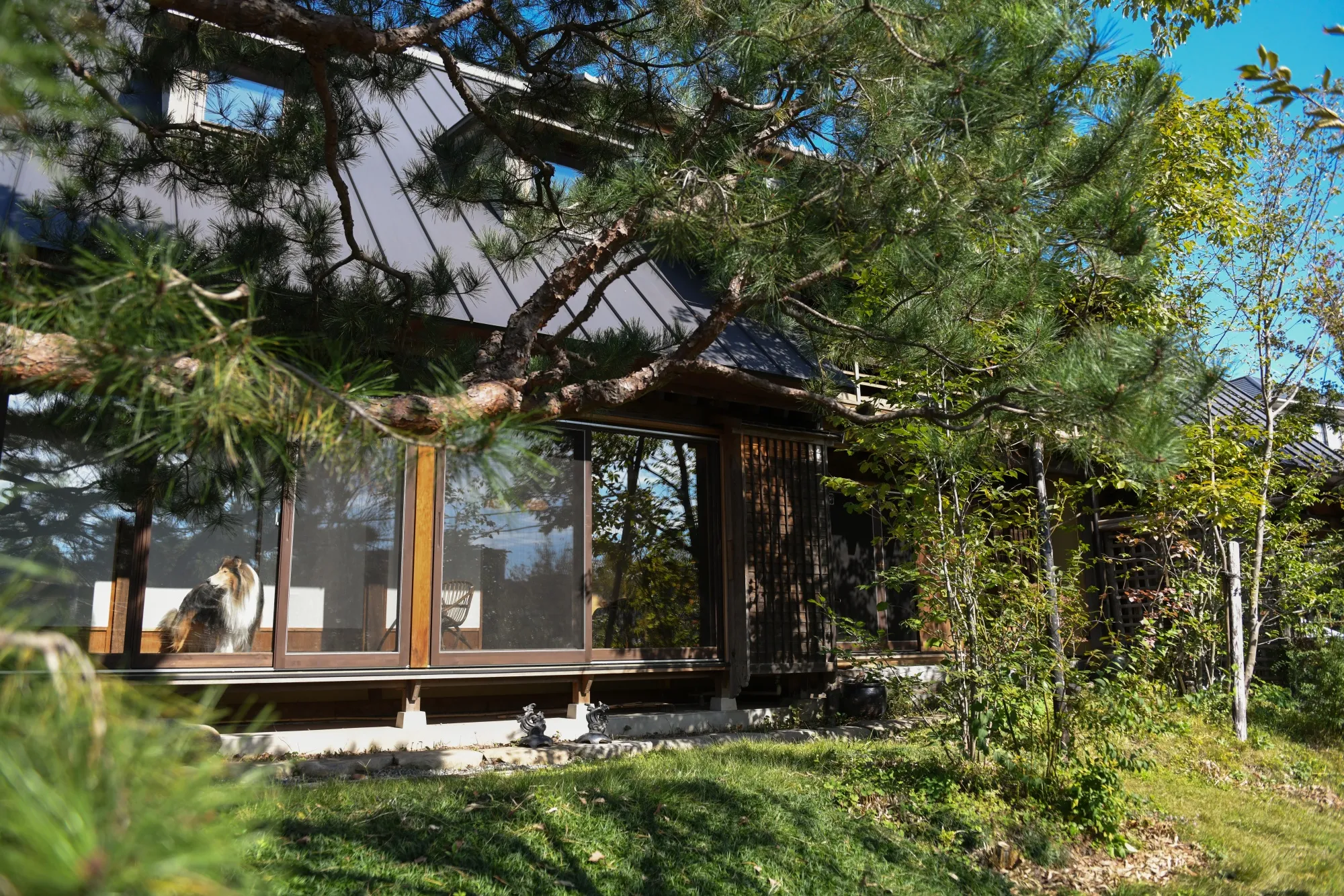 A minka house that has been restored by architect Takumi Osawa and relocated to&nbsp;Kanagawa prefecture, near Tokyo.