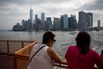 Views From The Staten Island Ferry As U.S. Stocks Fall 