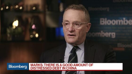 Oaktree’s Marks Sees Opportunity in Chinese Distressed Debt