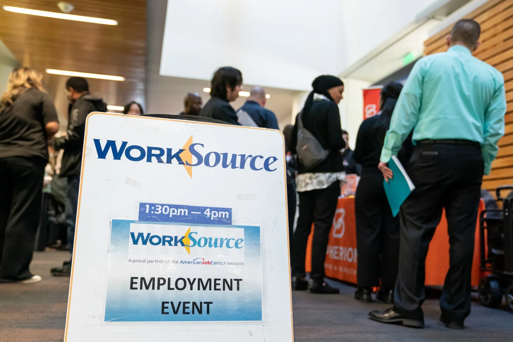 米ワシントン州シアトルで開催された就職フェア