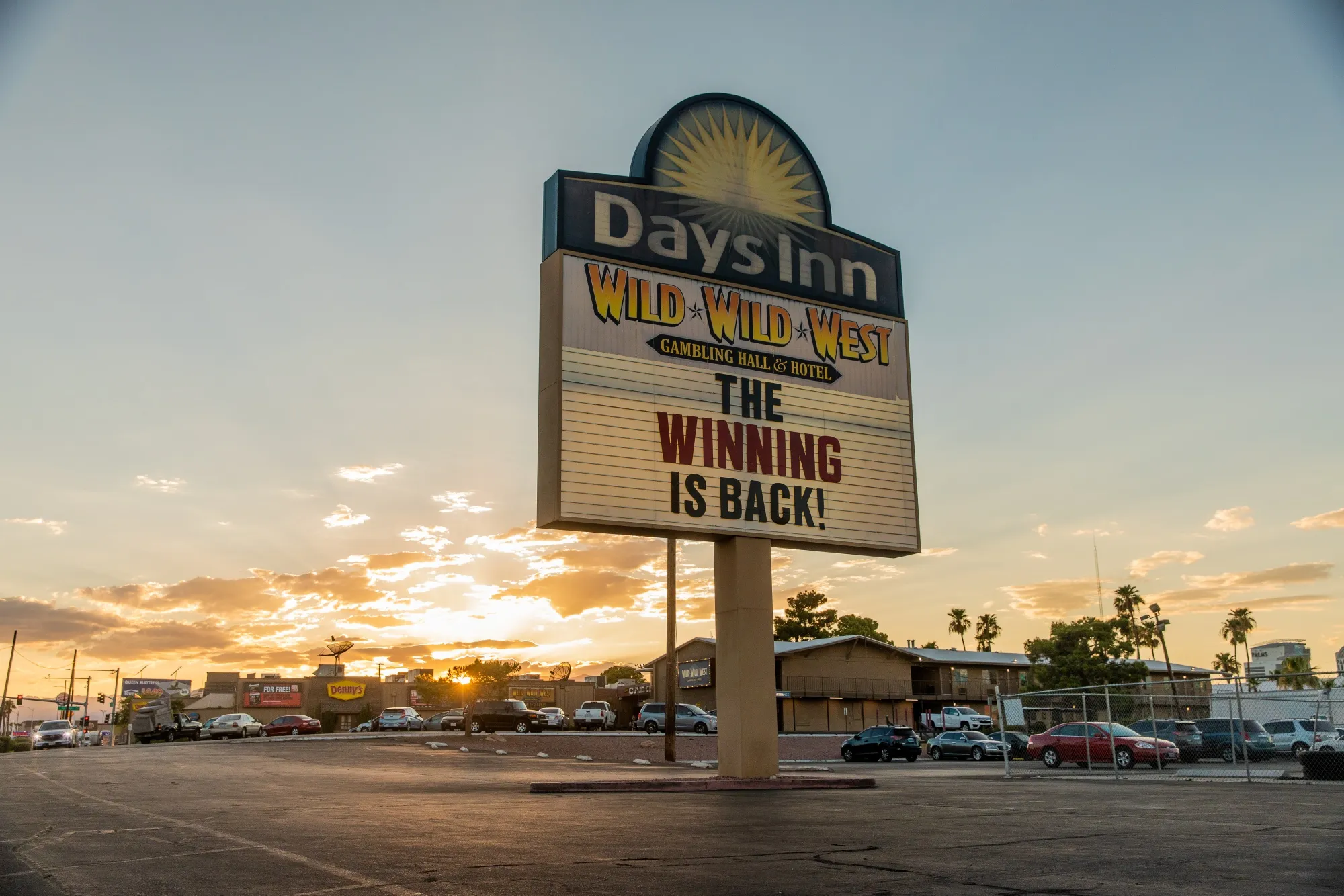 A Days Inn by Wyndham hotel in Las Vegas.