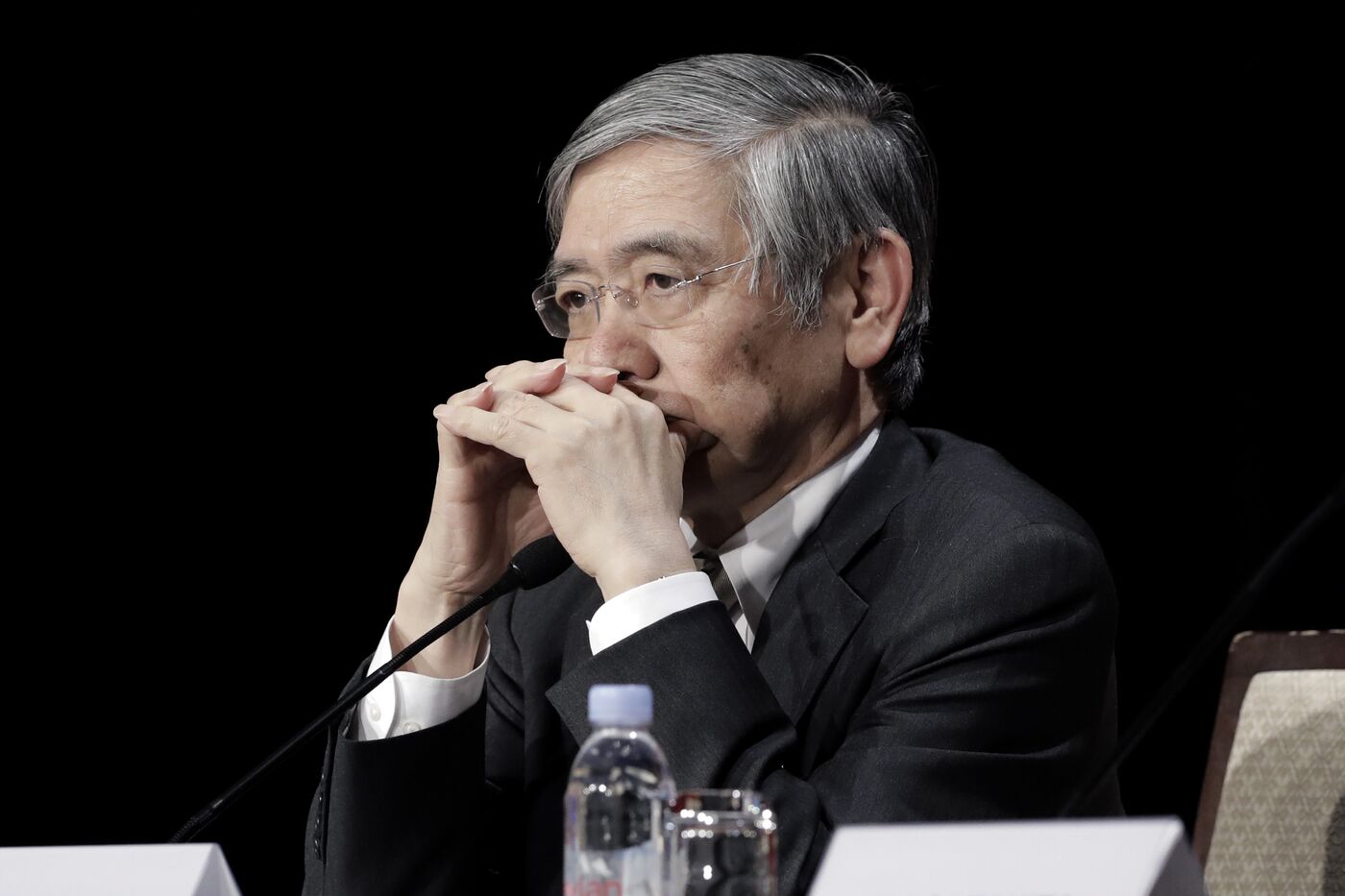 Haruhiko Kuroda, governor of the Bank of Japan 