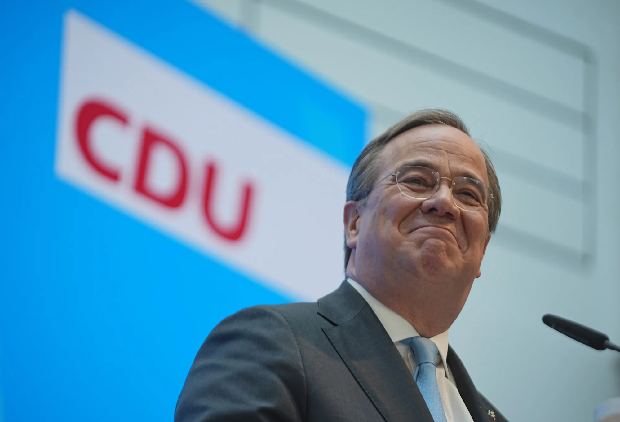 Armin Laschet in Berlin on April 19.