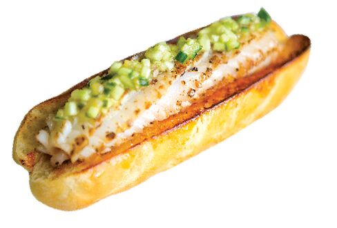 Squid roll merguez