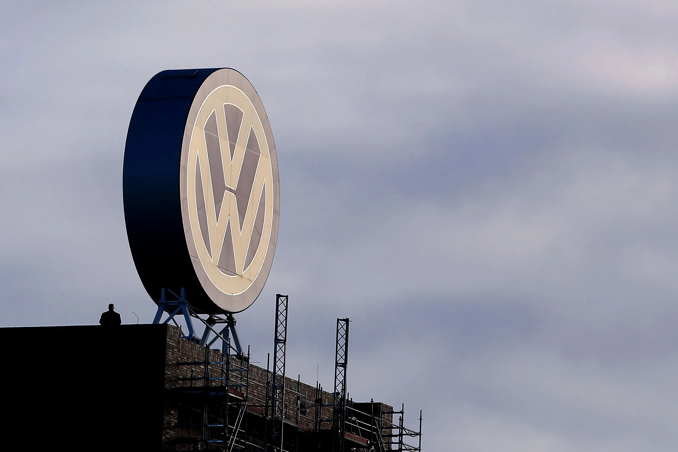 The Volkswagen headquarters in Wolfsburg, Germany.
