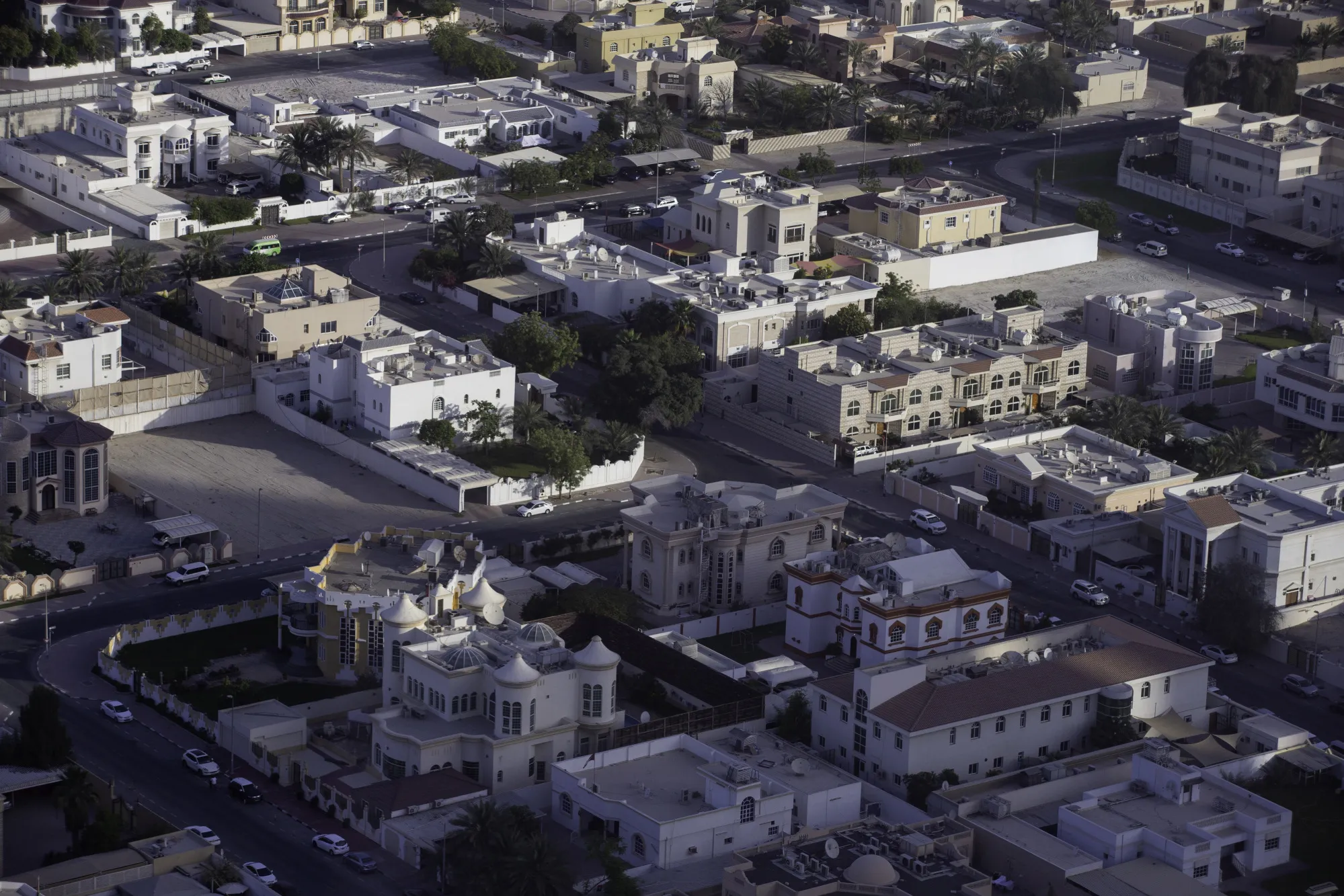 Residential properties in Dubai.