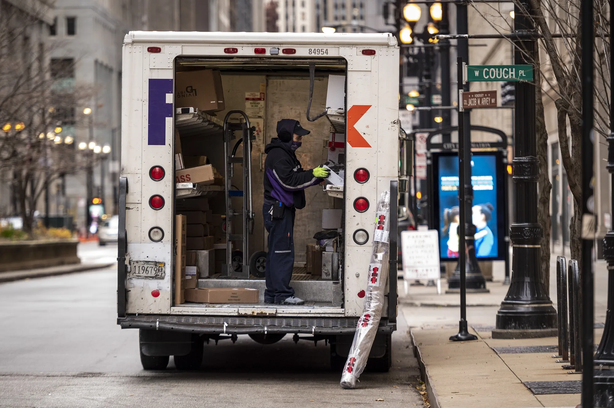 Package Deliveries As Cyber Monday Projected To Hit Pandemic-Fueled $12.7 Billion