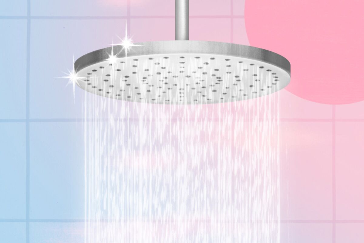 What is this pink/red stuff? My shower naturally leaks when it's turned  off. Is there something in the water? : r/HomeMaintenance