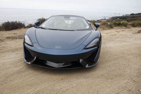 The 570GT can hit 60 mph in 3.4 seconds … or faster, according to McLaren reps.