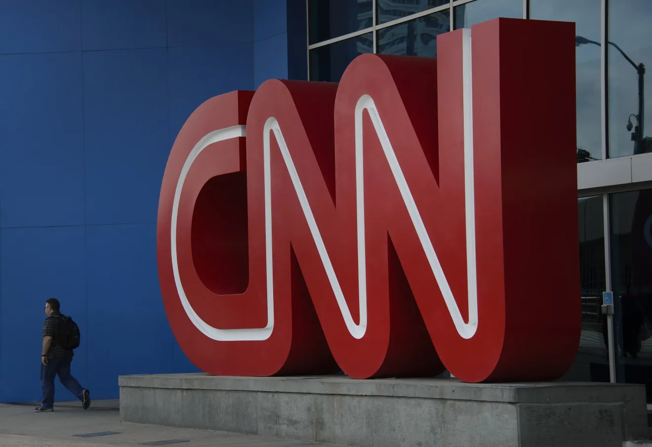 CNN Headquarters As Former Time Warner CEO Says Fox Offer Is 'Way Off Mark'