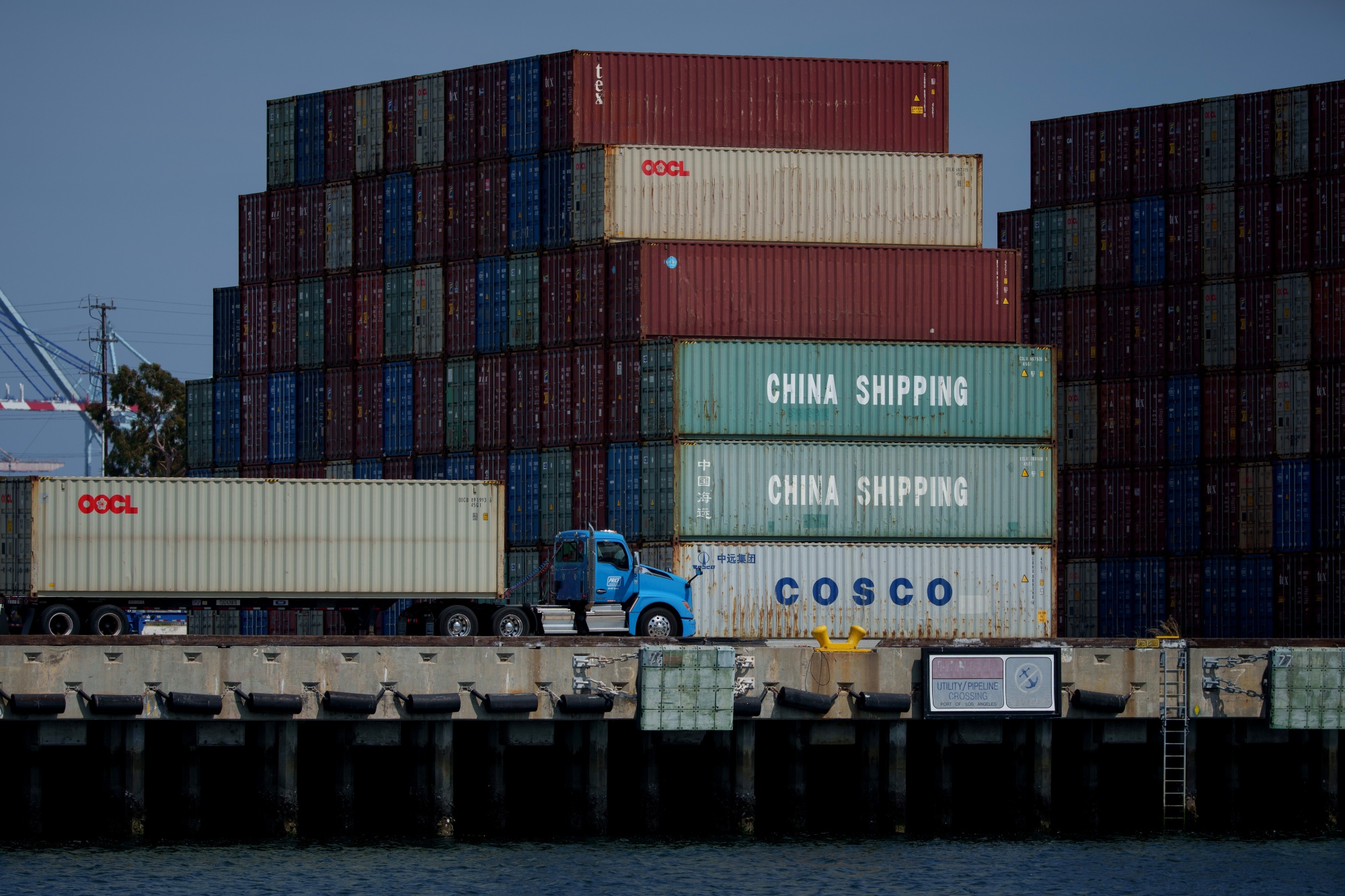 Operations At The Ports of Los Angeles And Long Beach Amid US-China Trade War