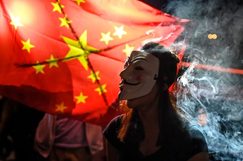 Protests have taken on an anti-mainlander tone.&nbsp;