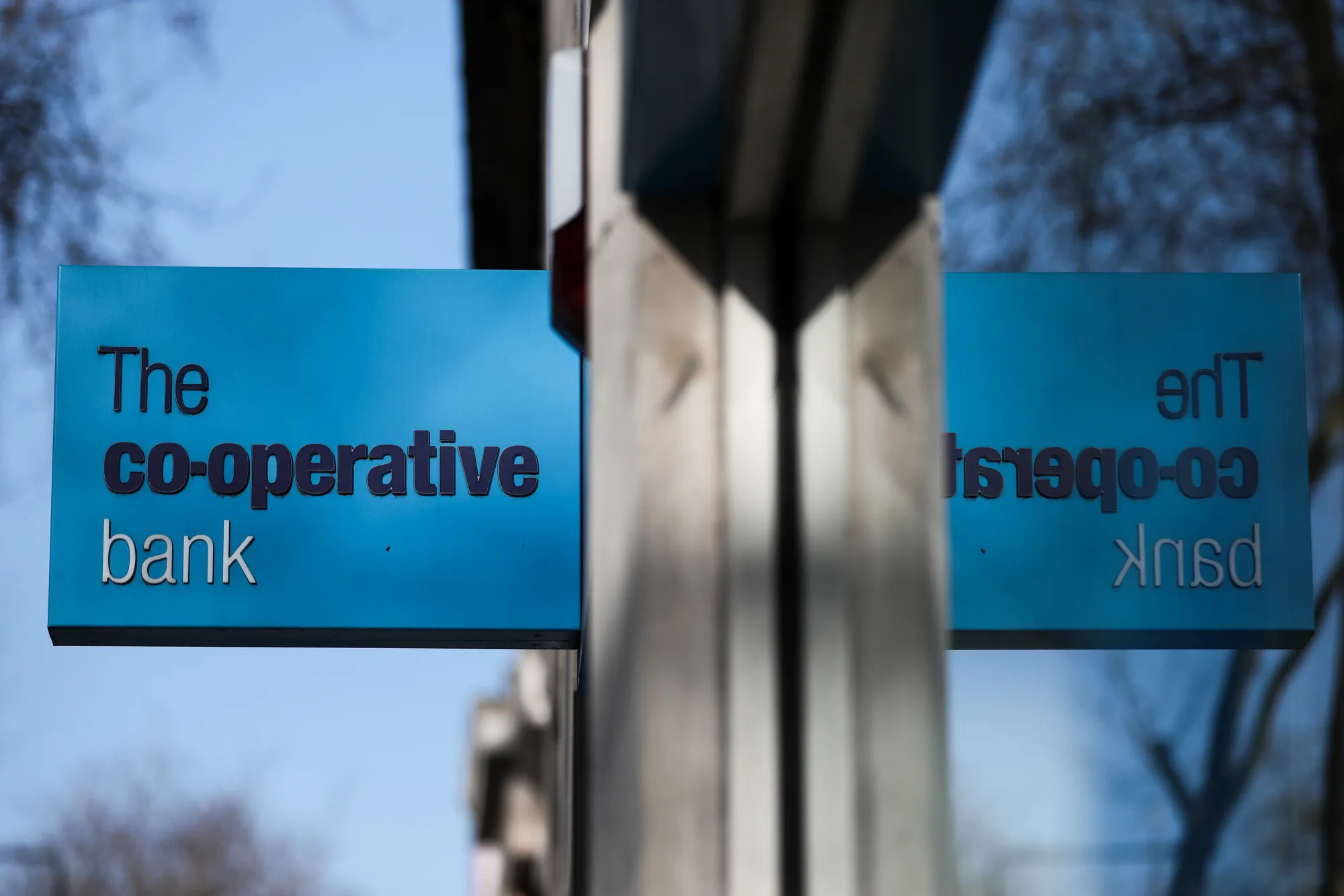 A Co-Operative Bank bank branch.