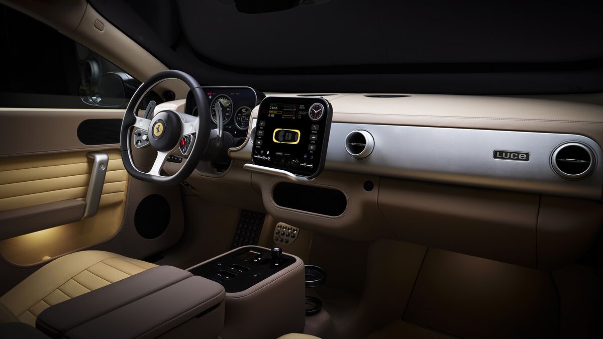 Ferrari stellt ersten vollelektrischen Fünfsitzer vor: Luce startet bei 550.000 Euro