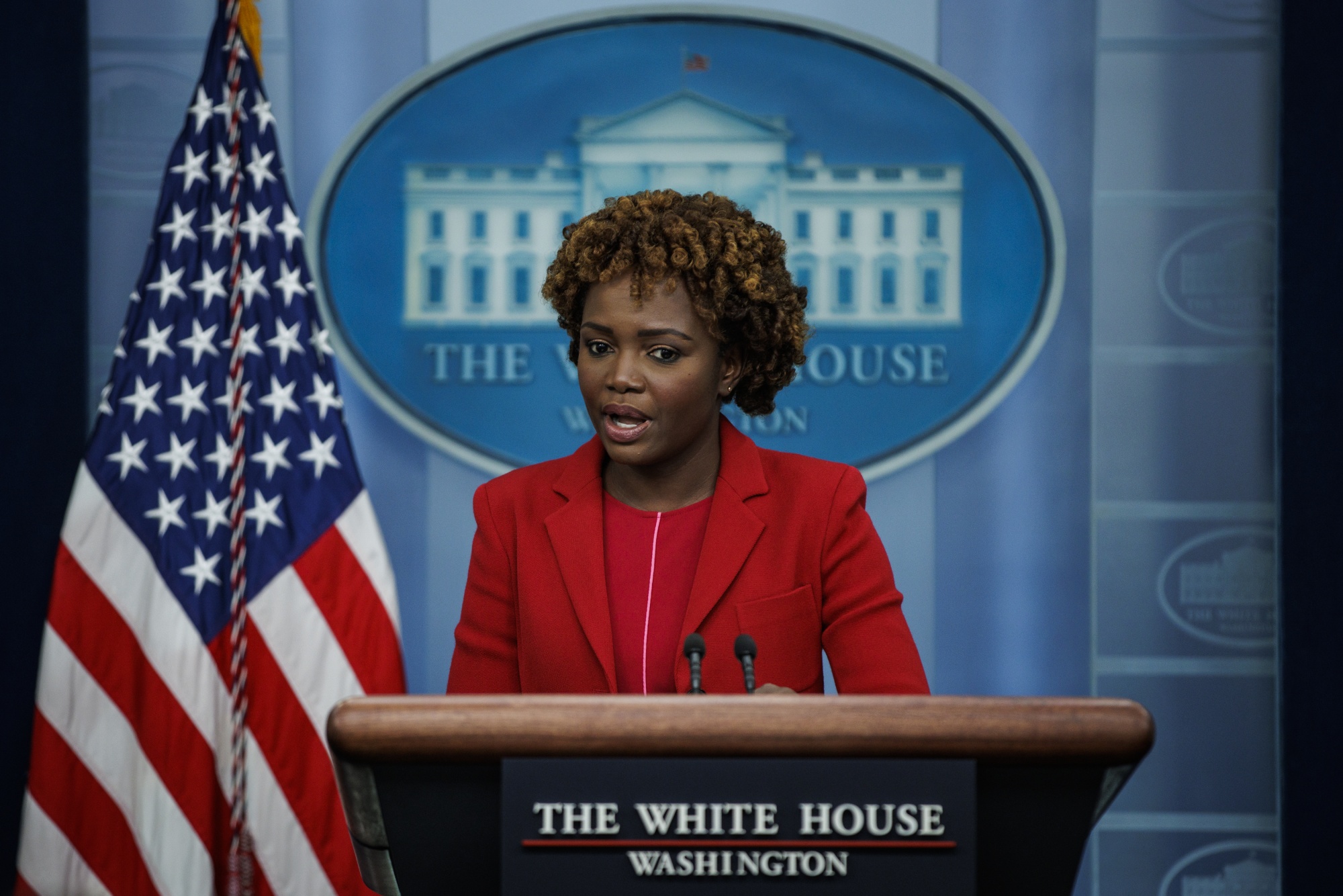 White House Press Secretary Karine Jean-Pierre Has Made History—And Waves