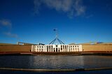 Views Of Parliament House As Fitch Says Australia's Policy Uncertainty Rises After Election