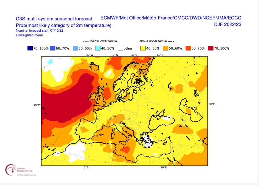 Europa wird wohl ungewöhnlich kaltem Winter entgehen können Bloomberg