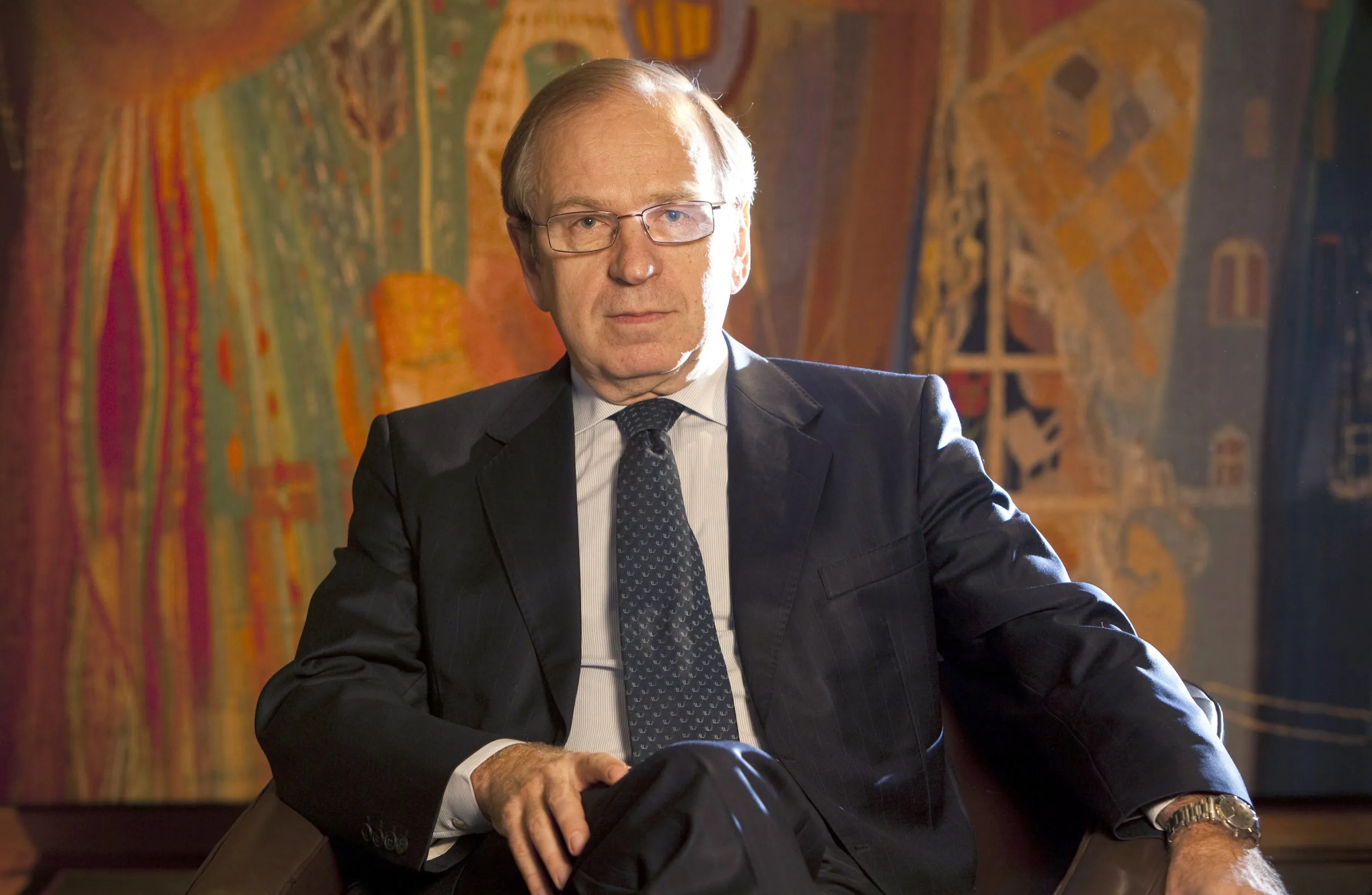 Bank Of Finland Governor Erkki Liikanen.
