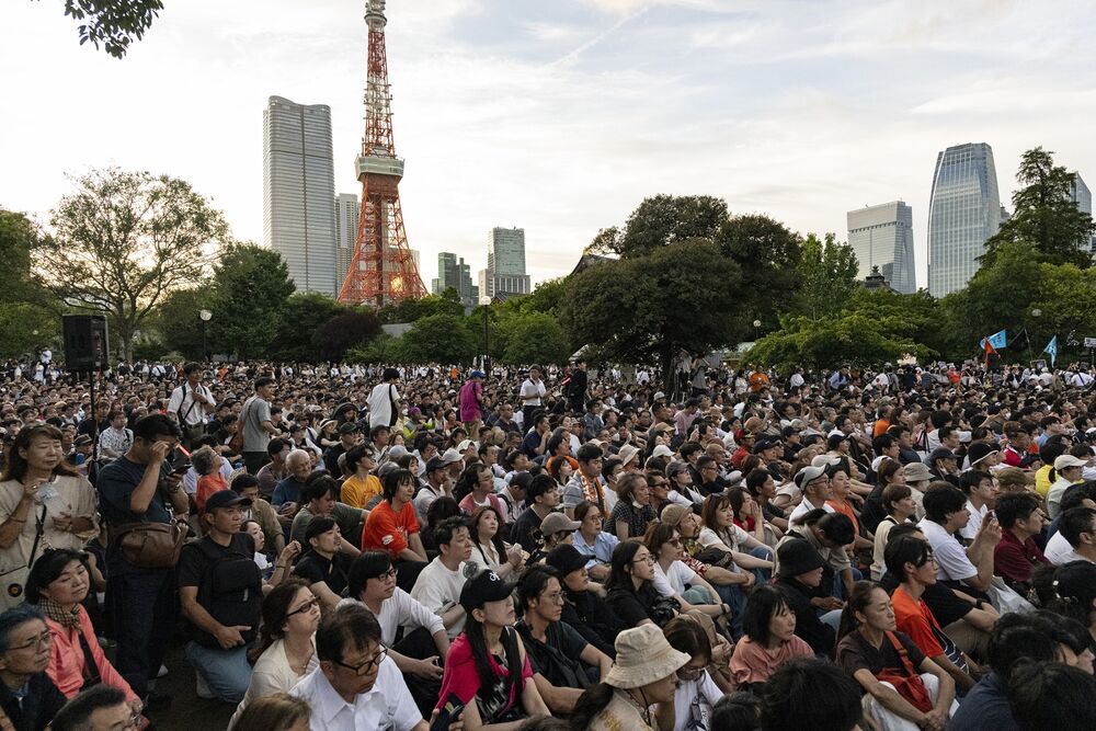 Last Street Speech Before The Upper House Election.