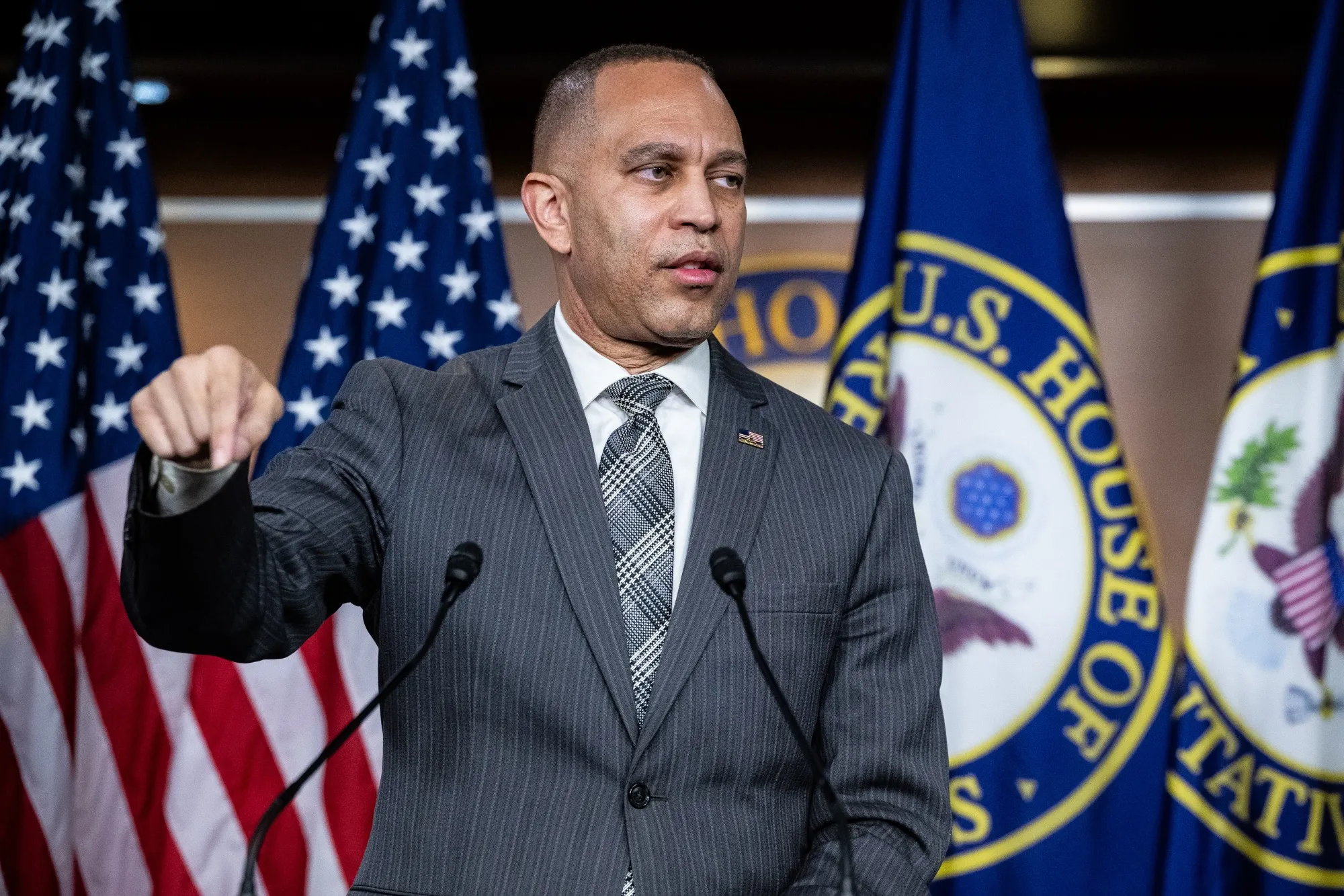 House Minority Leader Hakeem Jeffries