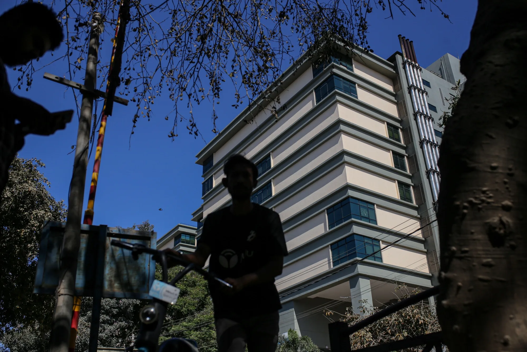 A Tata Consultancy Services office building in Bengaluru.