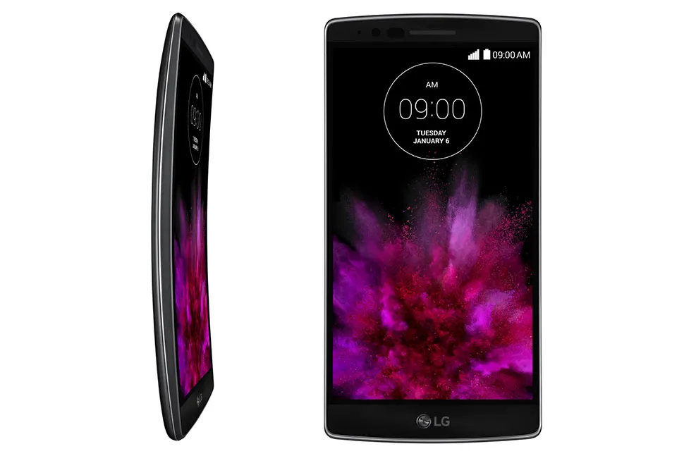 LG’s newly unveiled G Flex2
