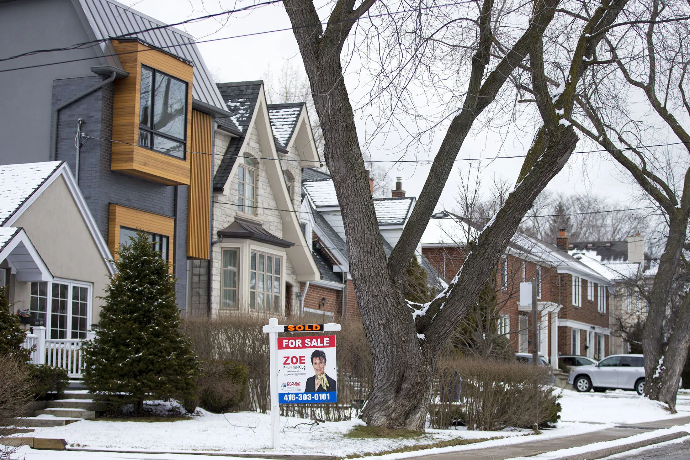 Homes for sale in Toronto on Feb. 1, 2017.
