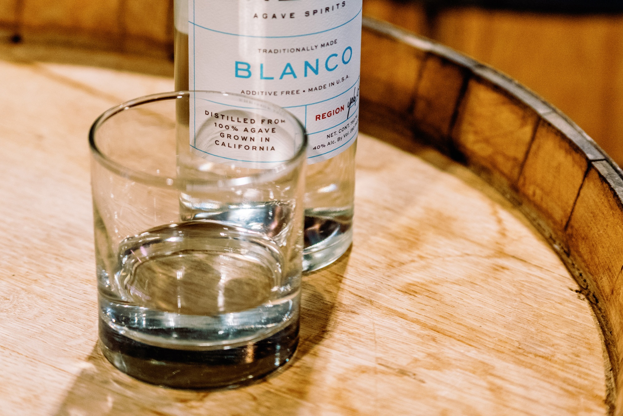 Calavé Blanco agave.