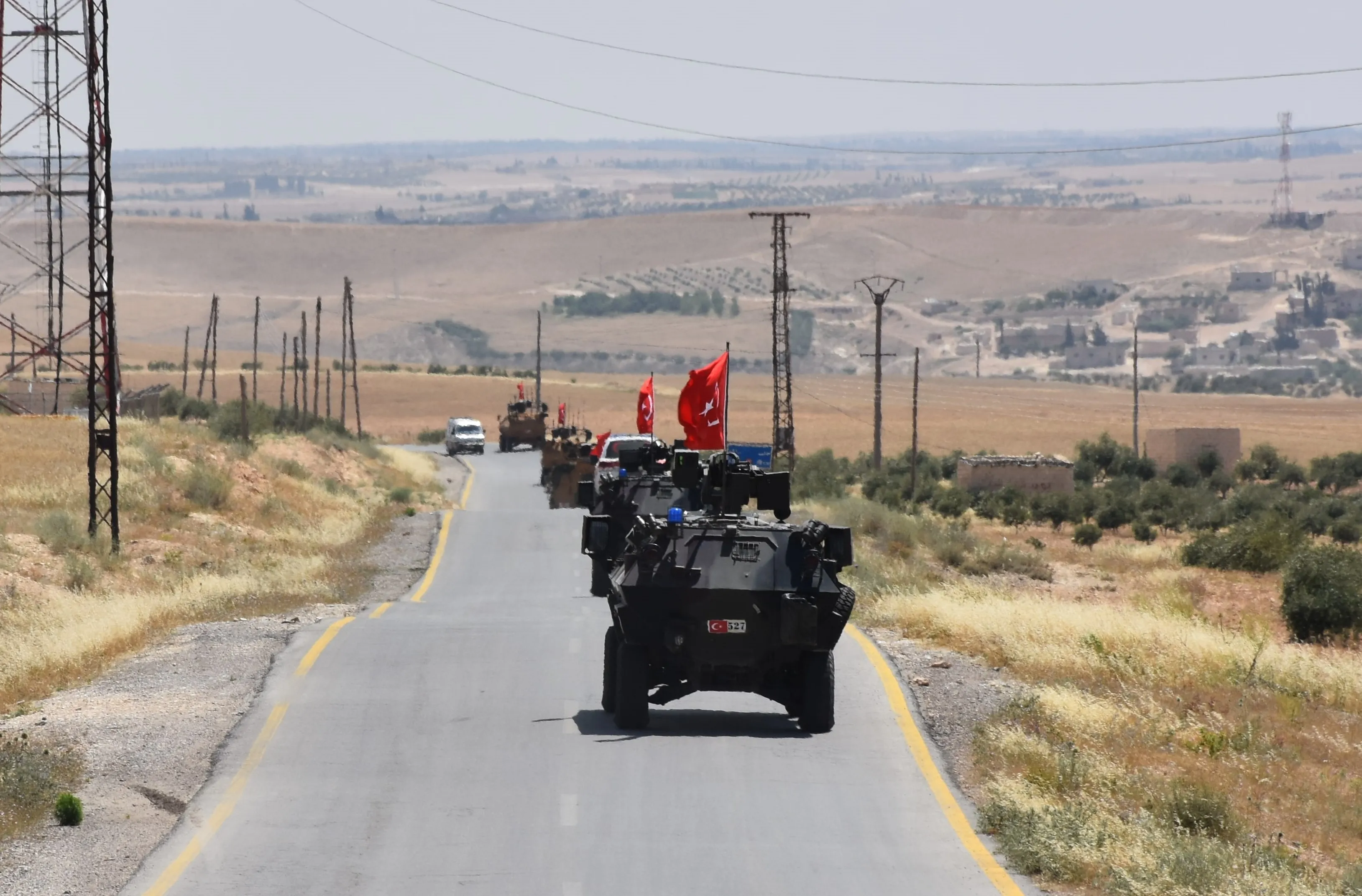 Turkish army begins second round of patrols in Manbij