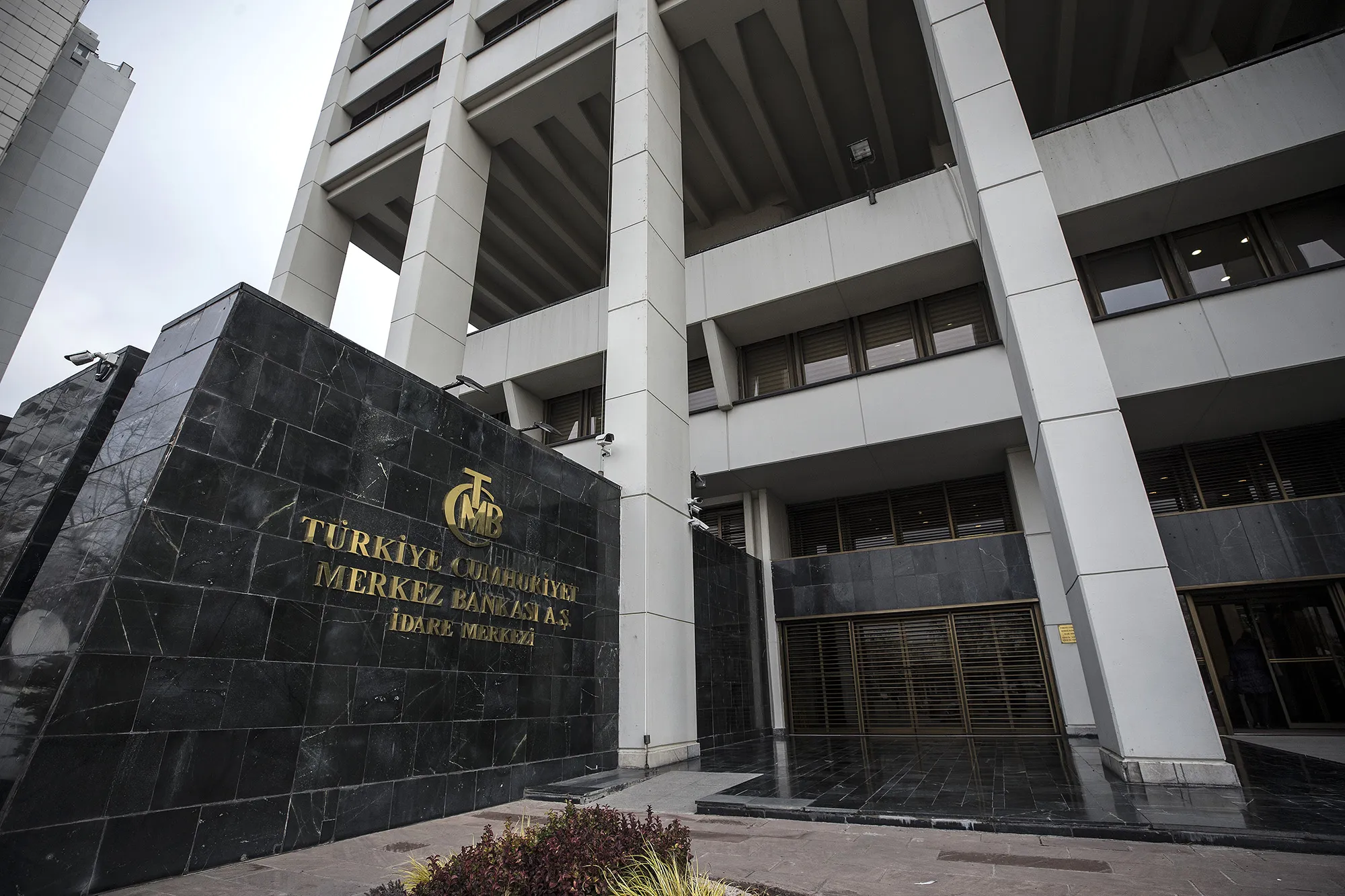 The Central Bank of Turkey in Ankara.&nbsp;