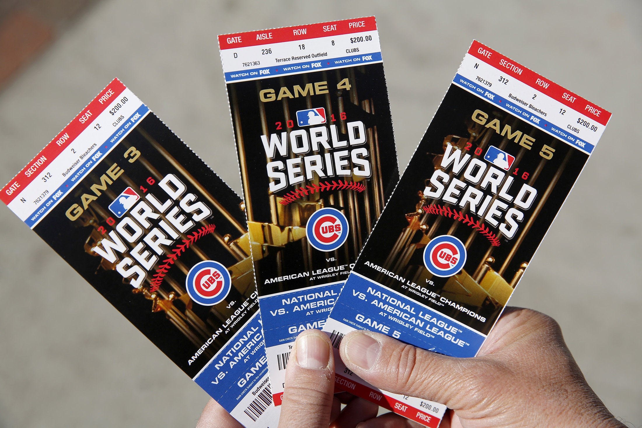 Cubs World Series Tickets Would Be Most Expensive in History - Bloomberg