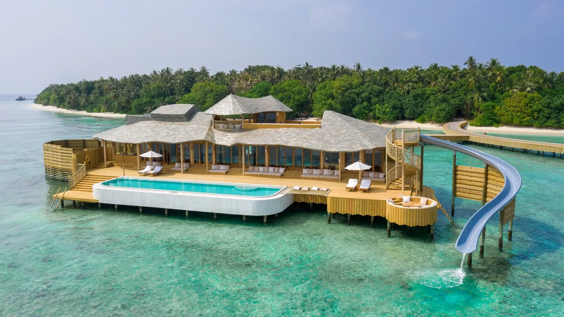 Soneva Fushi in the Maldives.