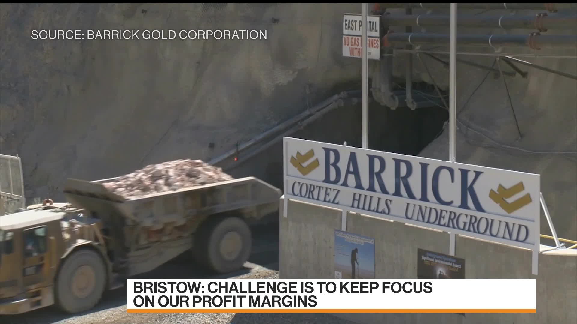 Watch Barrick Gold CEO On Fourth-Quarter, Share Buyback, M&A - Bloomberg