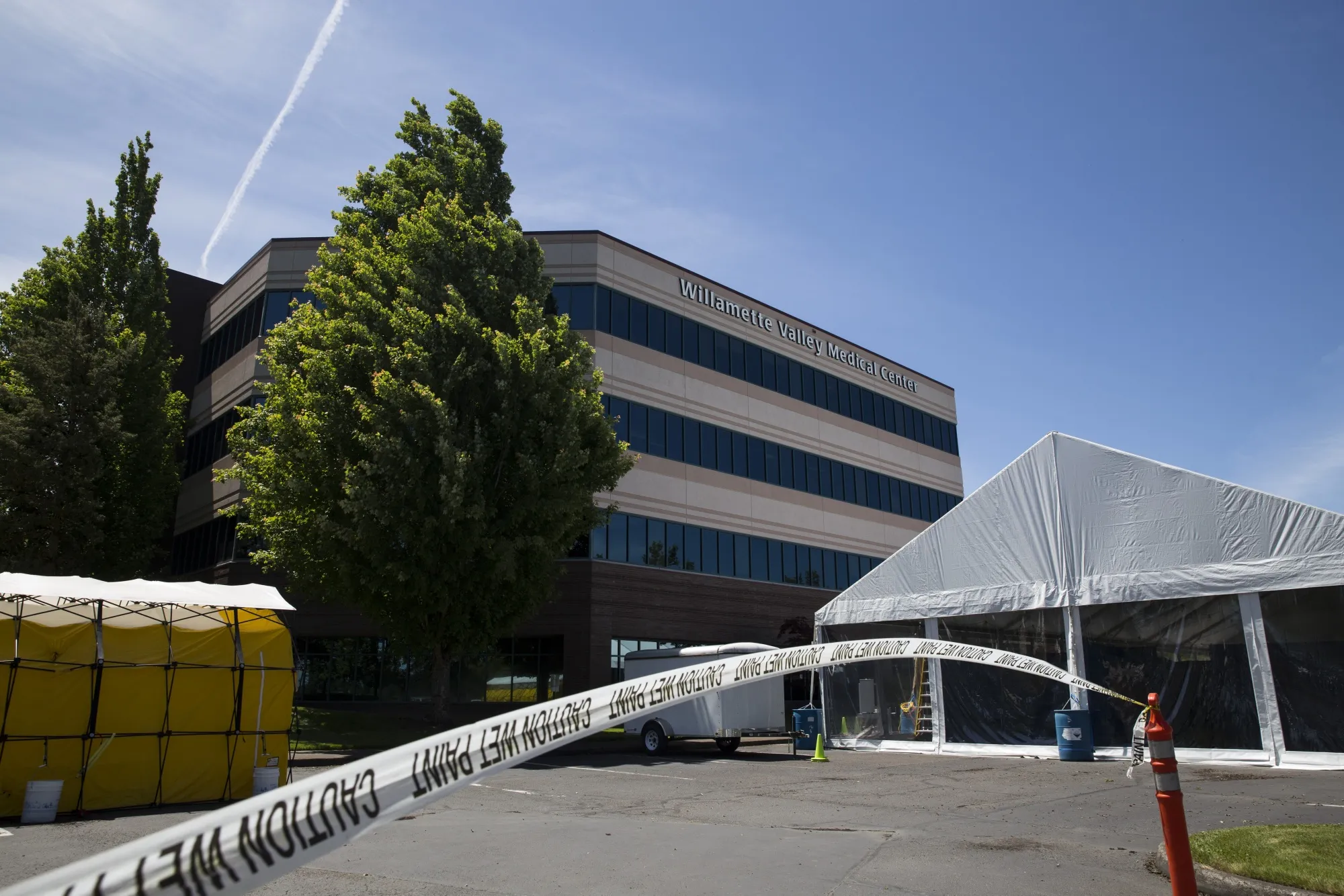 Willamette Valley Medical Center in McMinnville, Oregon, is one of 90 LifePoint Health subsidiaries that received loans from HHS. LifePoint is owned by private equity firm Apollo Global Management.