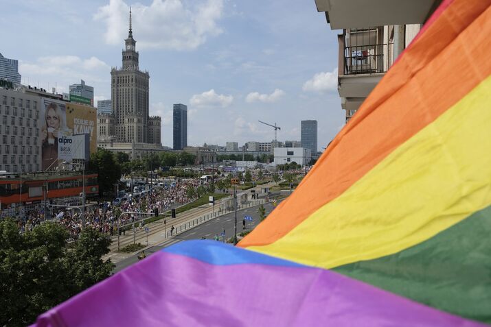 Equality And Anti-Government March in Warsaw