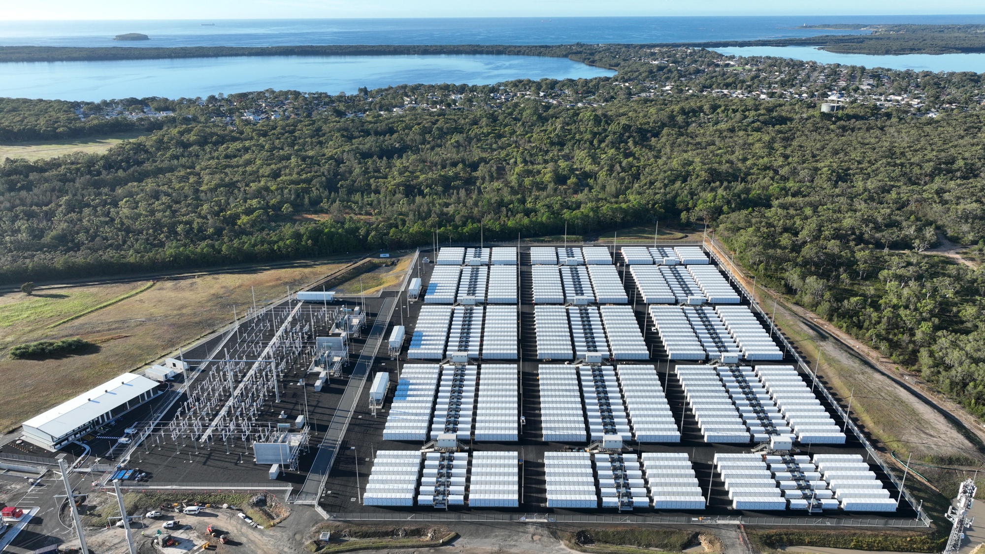 The Waratah Super Battery Photo courtesy of Energy Corporation of NSW (EnergyCo)