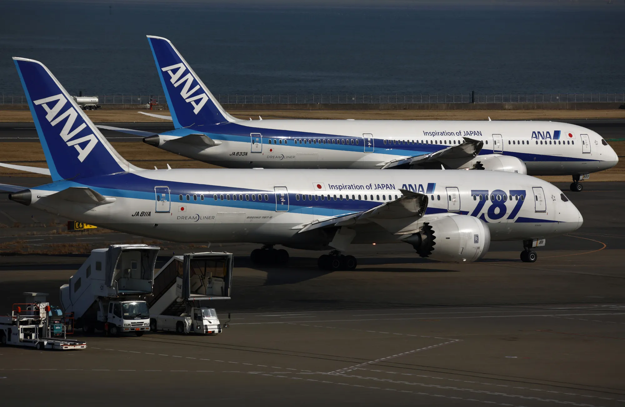 Japan Airlines Co. And All Nippon Airways Co. Aircraft Ahead Of Third-Quarter Results