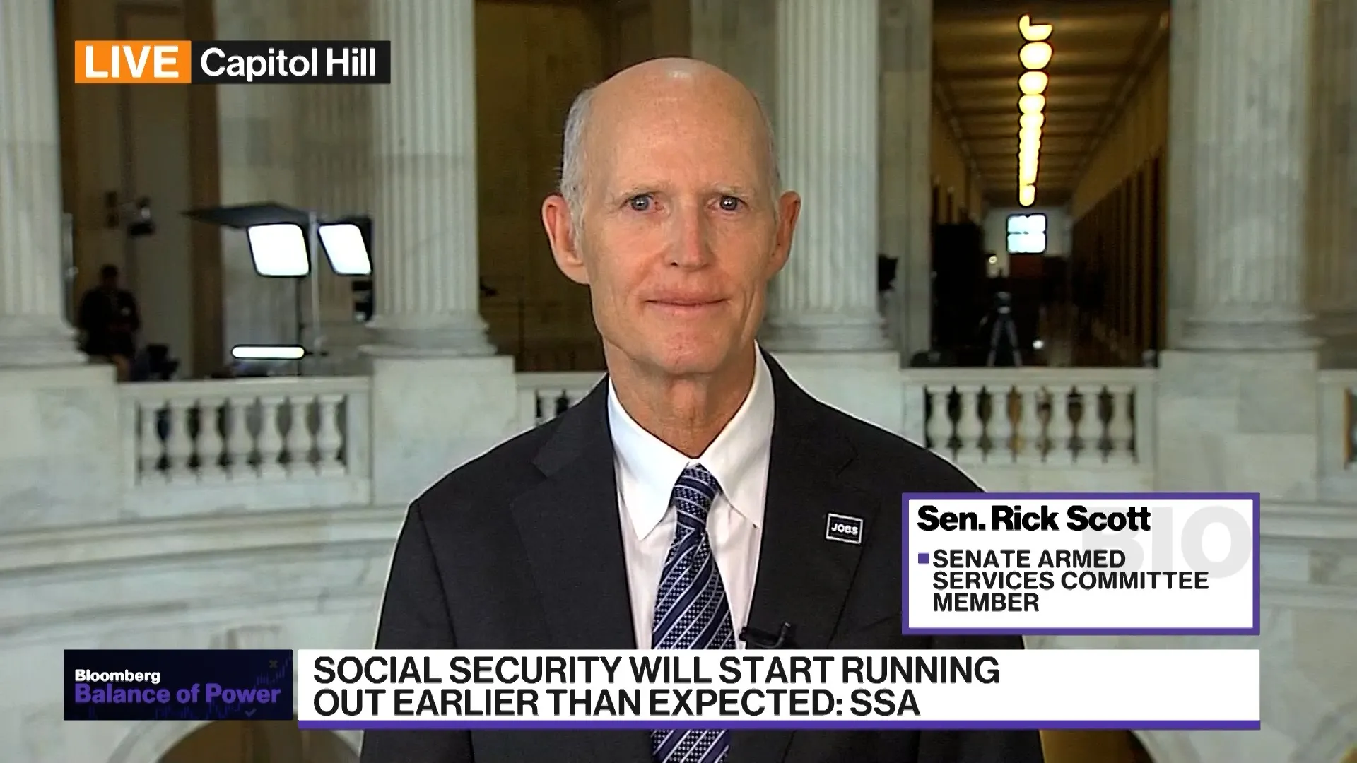 Sen. Scott Backs FISA Extension, Pushes Surveillance Reforms