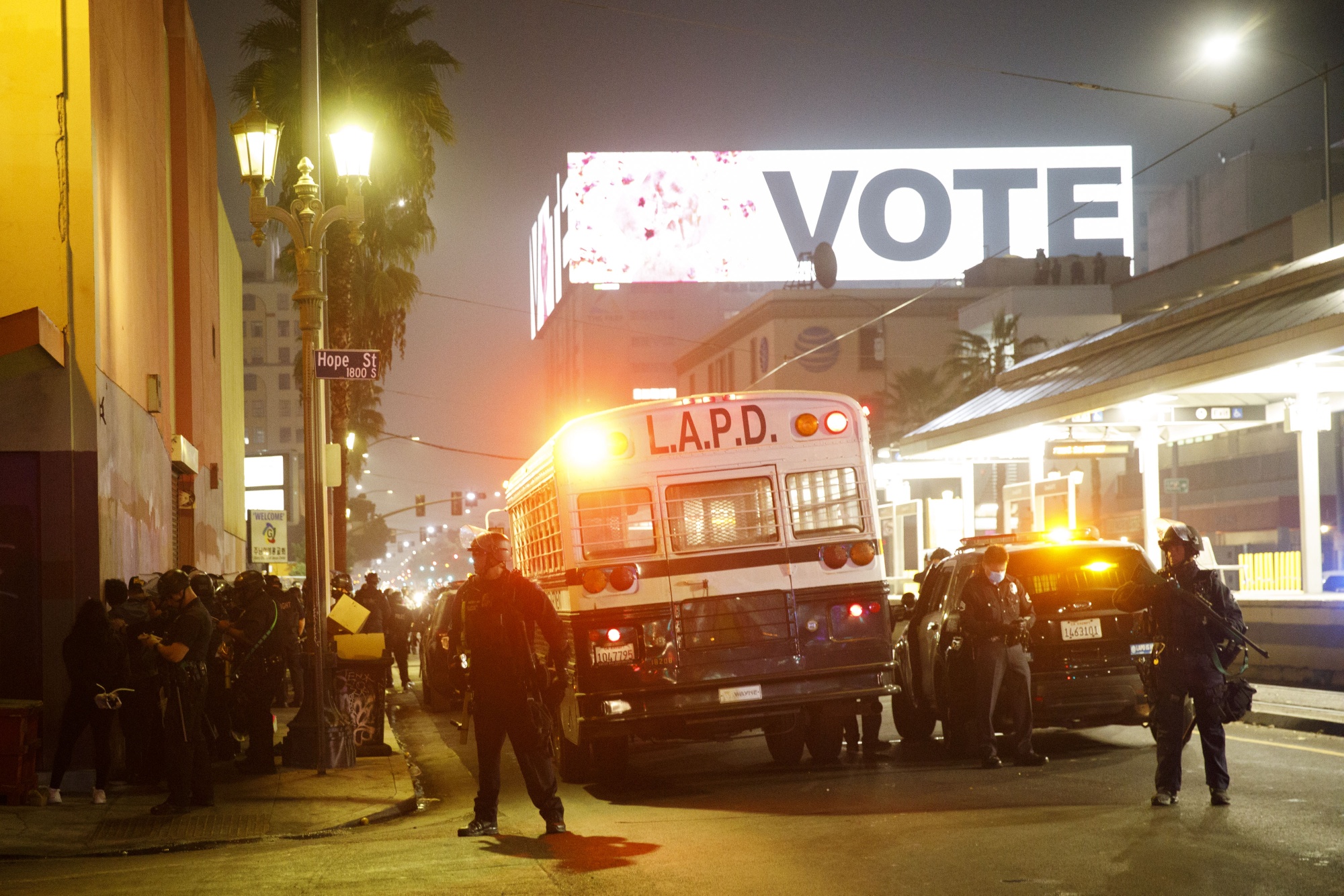 2020 Election: Photos And Scenes From America's Historic Day