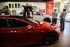 Inside The Tesla Inc. Newport Beach Showroom As Model 3 Hits Target
