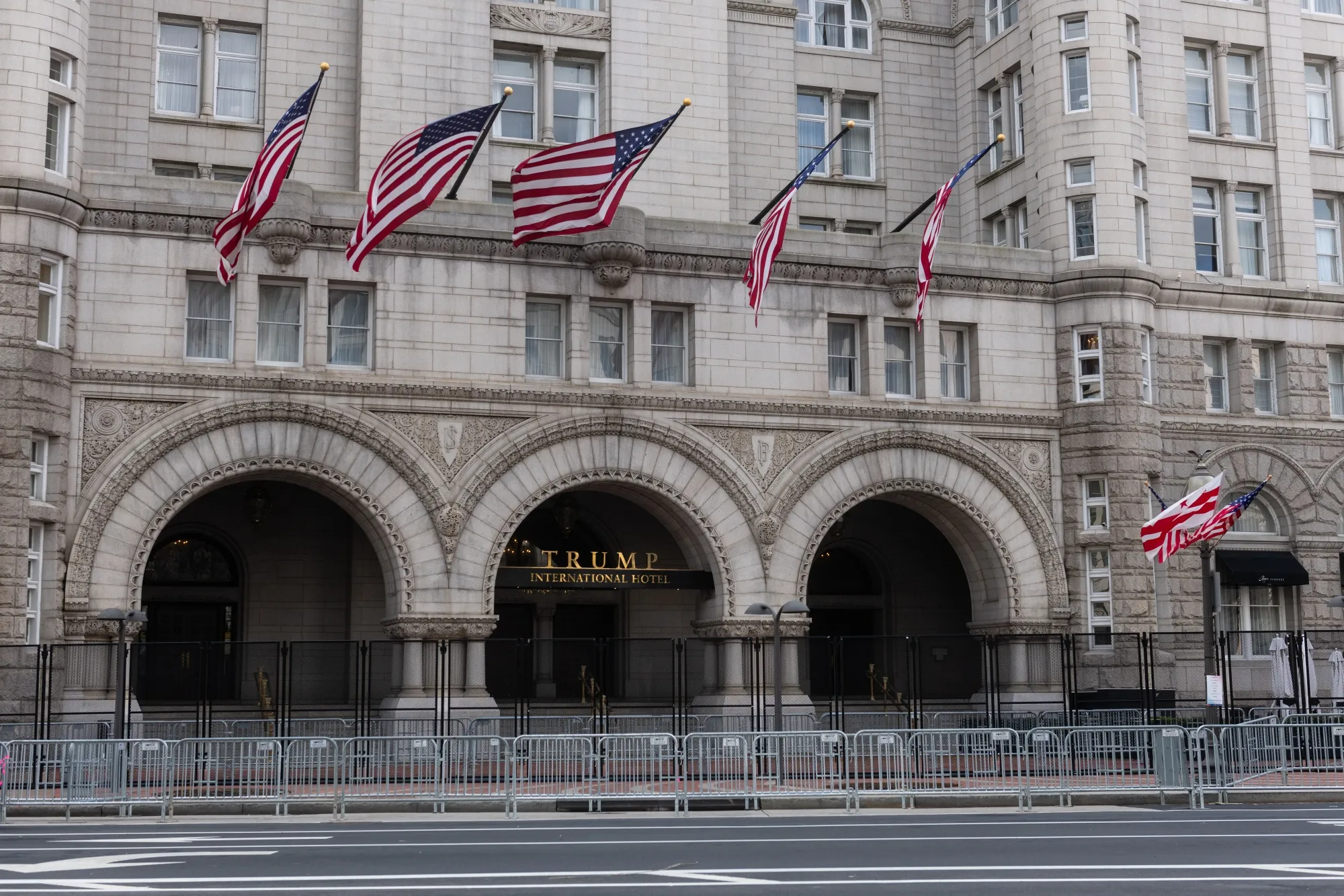 The Trump International Hotel in Washington, D.C., U.S., earlier in January. 