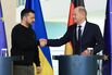Germany's Chancellor Olaf Scholz Hosts Ukraine's President Volodymyr Zelenskiy