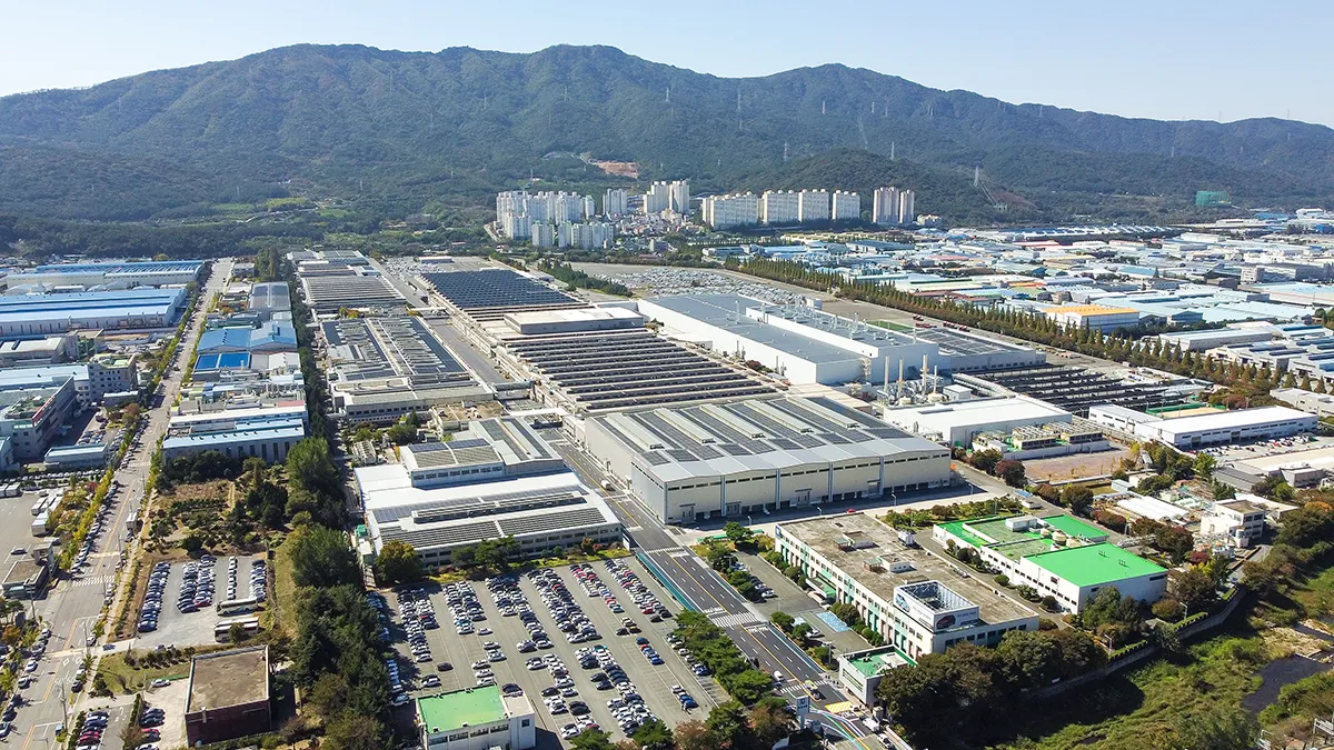 General Motor’s Changwon plant.