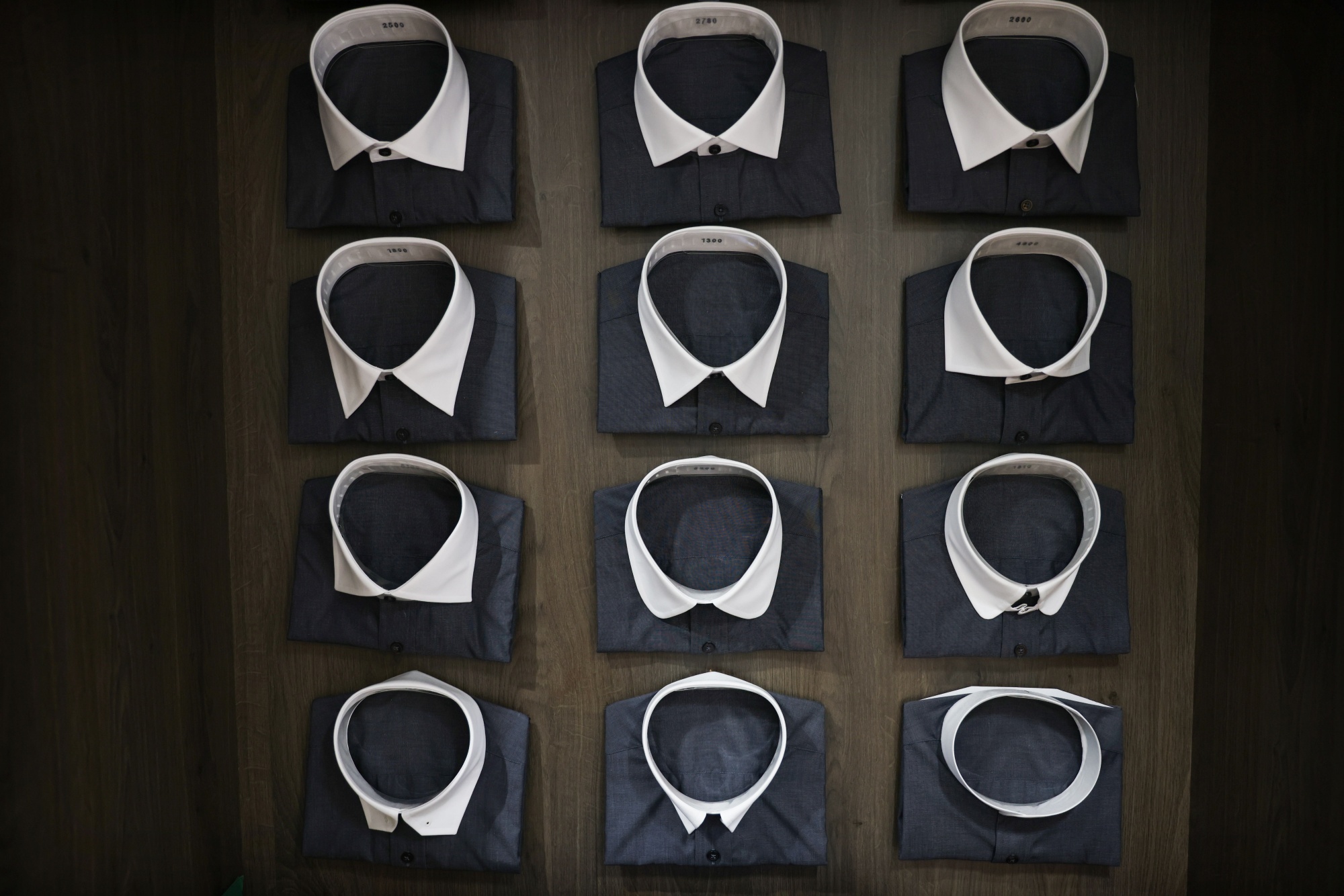 Mens Matt White Workwear Standard Traditional Tie Made in UK 