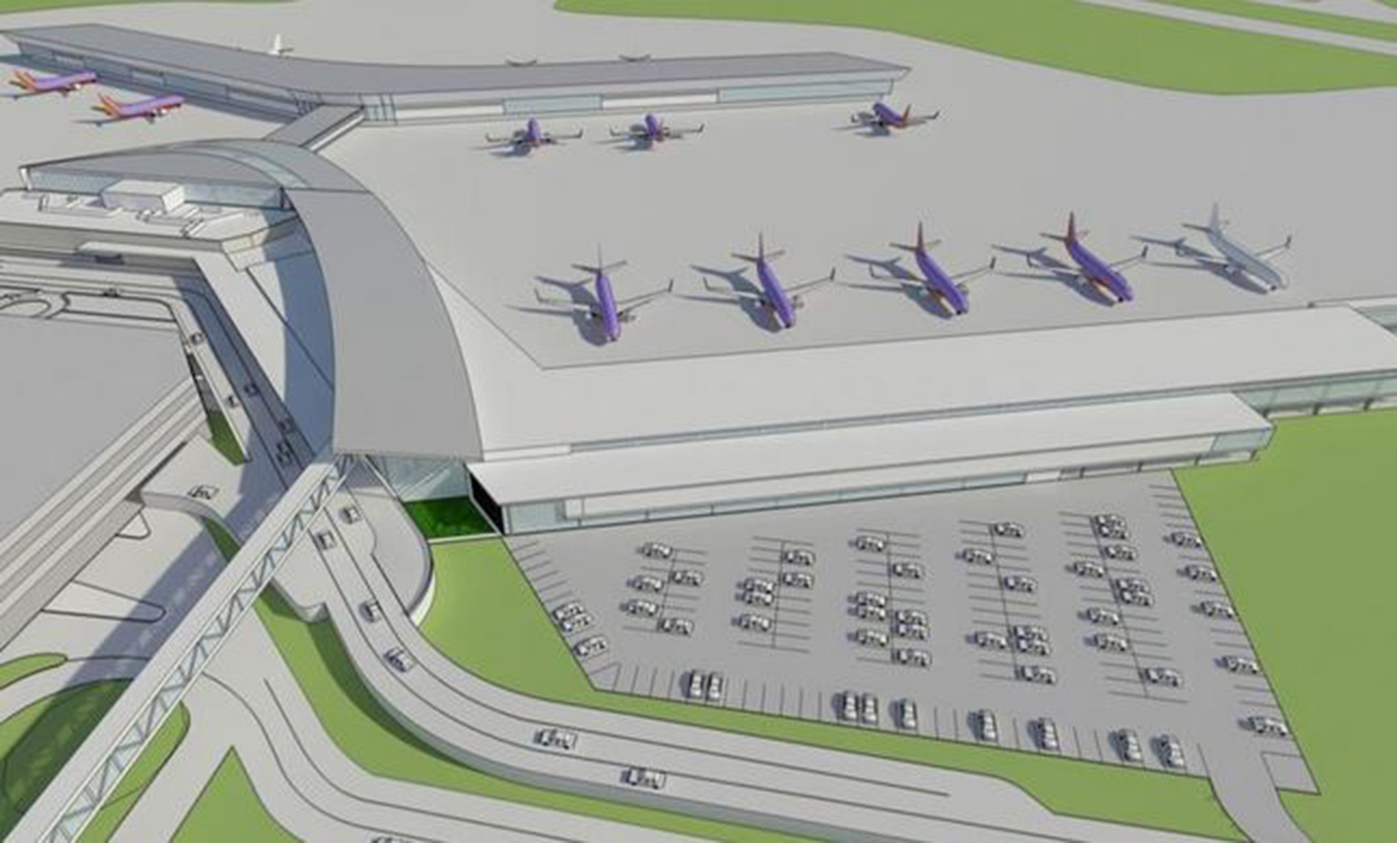 New Terminal at Hobby Airport. Source: Southwest Airlines
